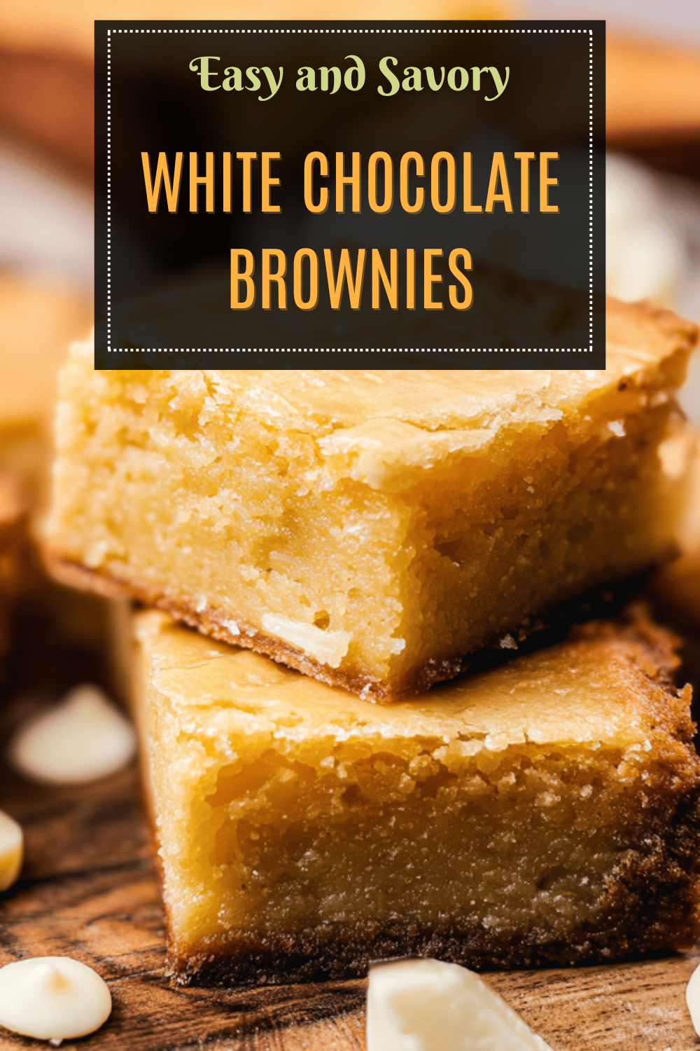White Chocolate Brownies
