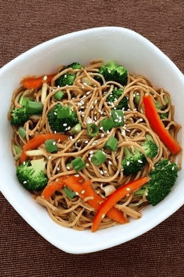 Whole Wheat Noodles Peanut Sauce Vegetables Recipe 85.Png