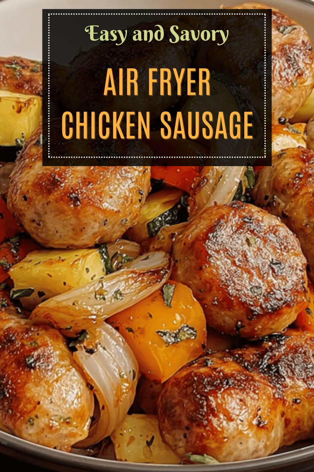 Air Fryer Chicken Sausage