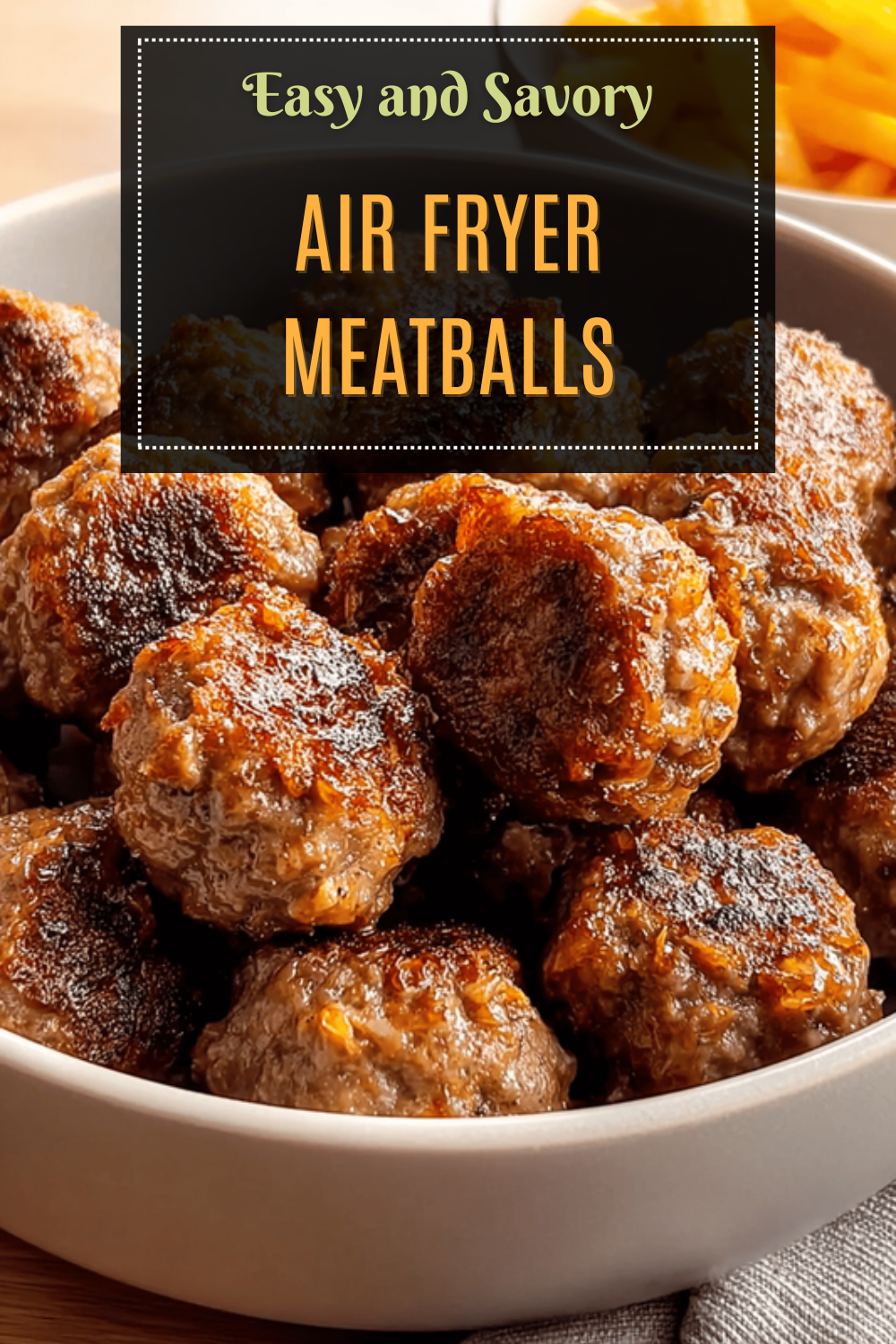 Air Fryer Meatballs