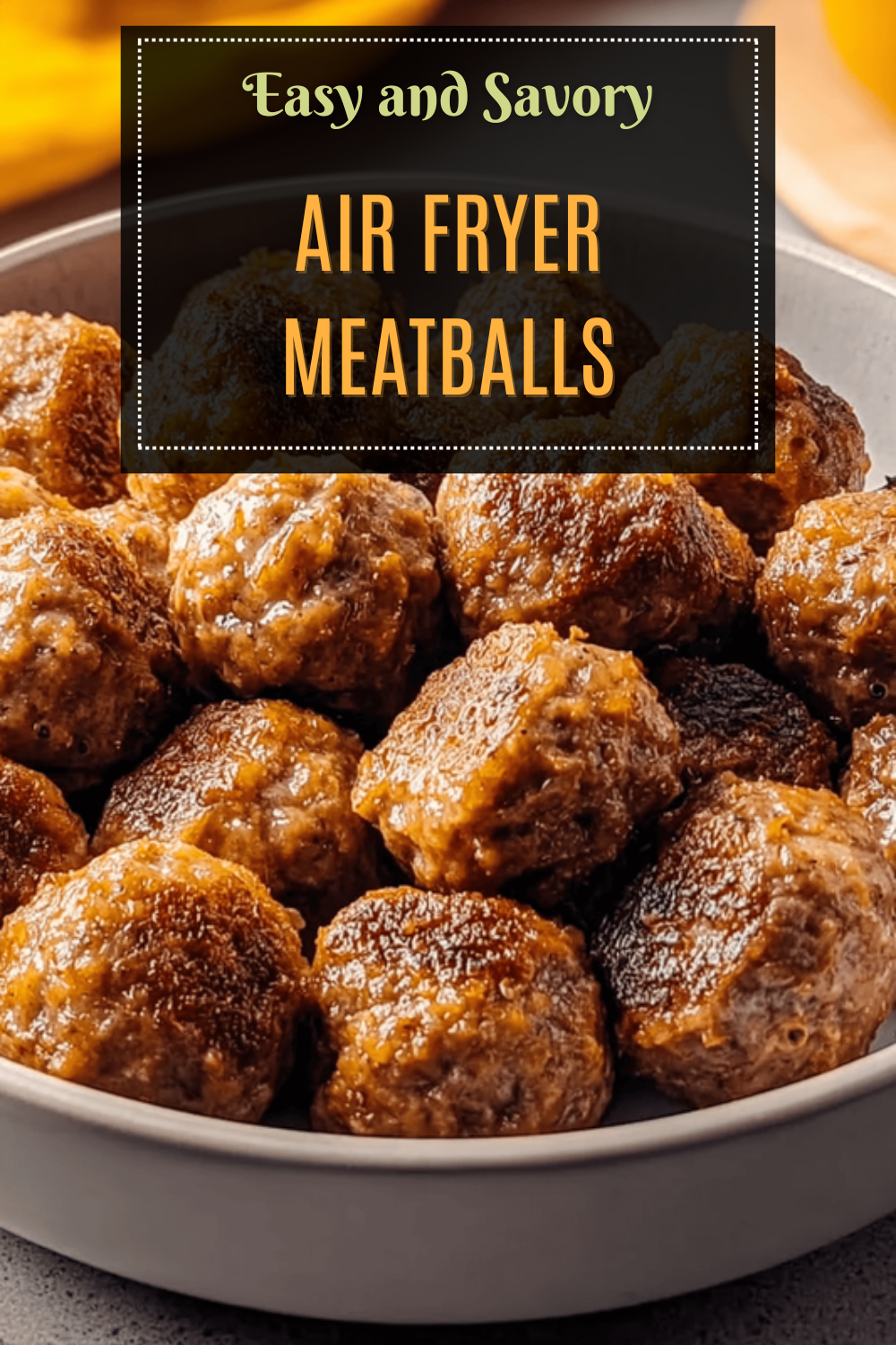 Air Fryer Meatballs