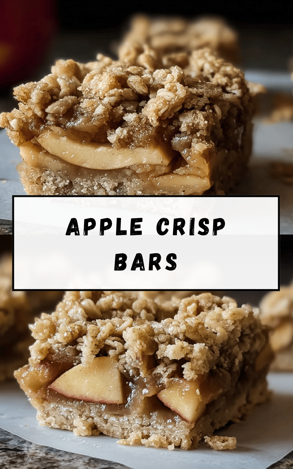 Apple Crisp Bars