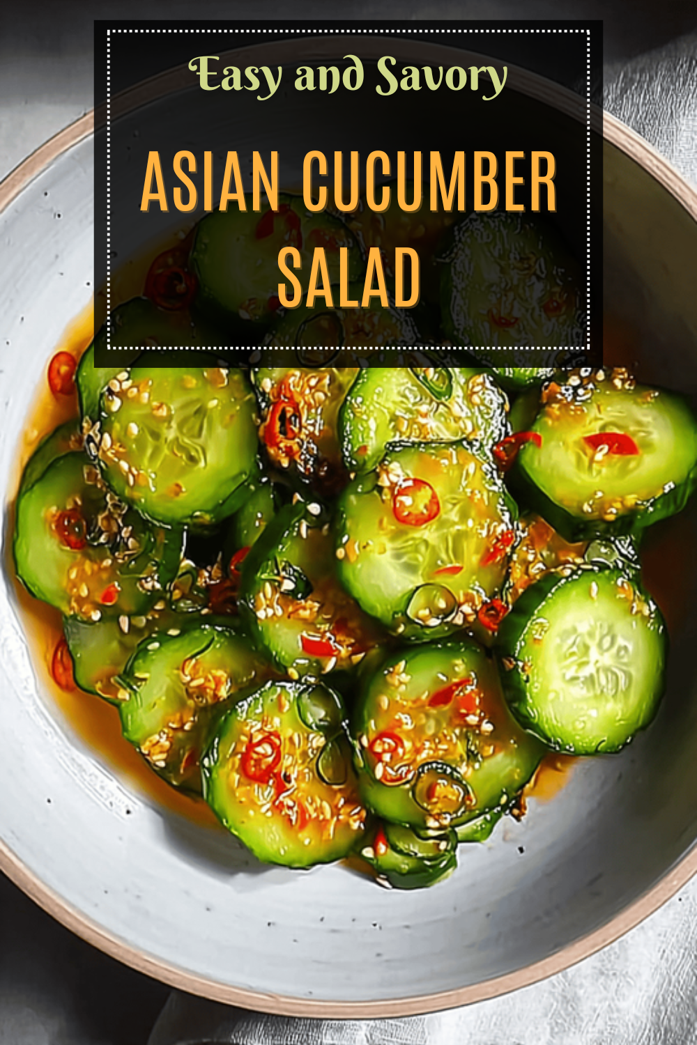 Asian Cucumber Salad