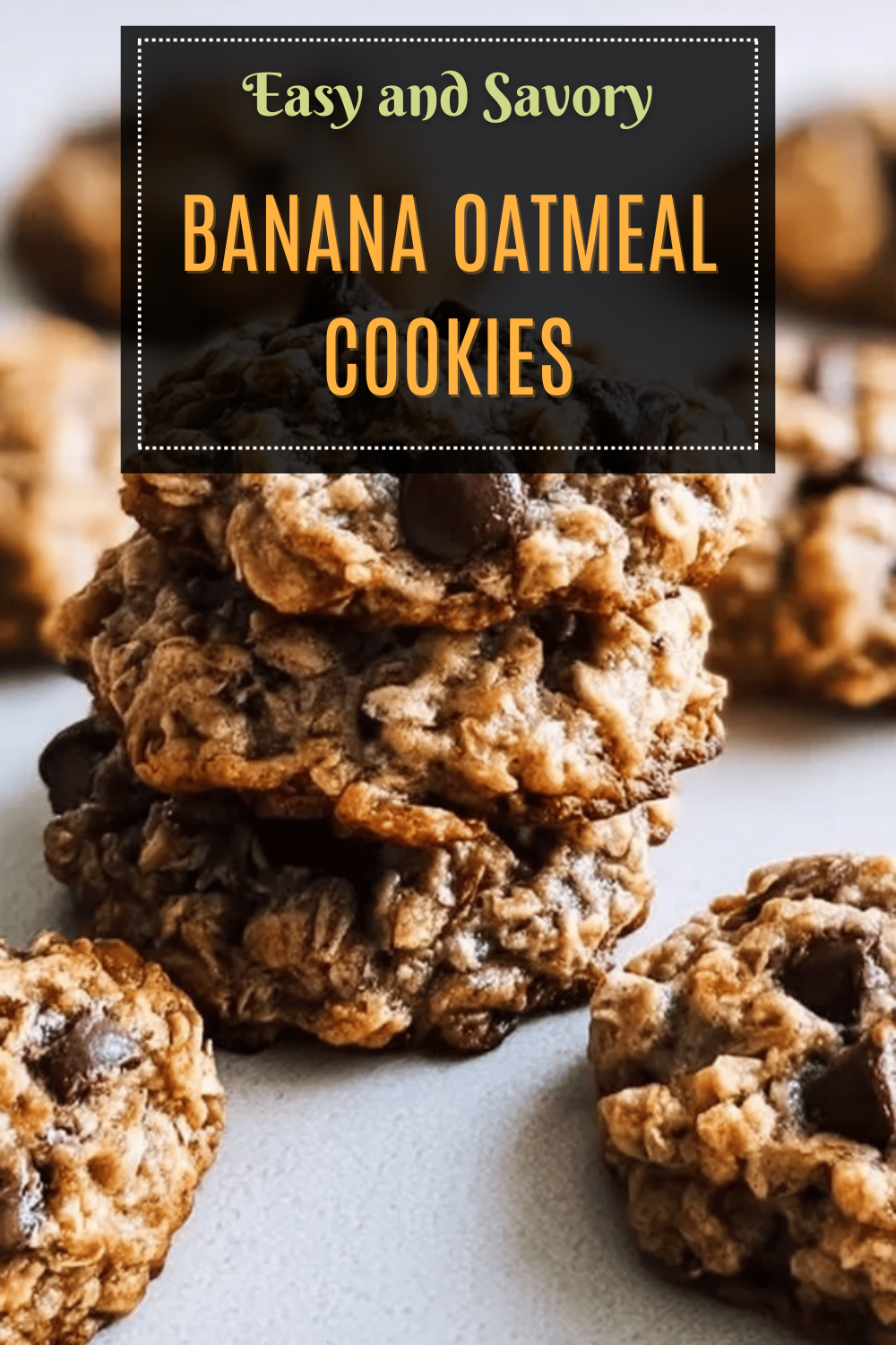 Banana Oatmeal Cookies
