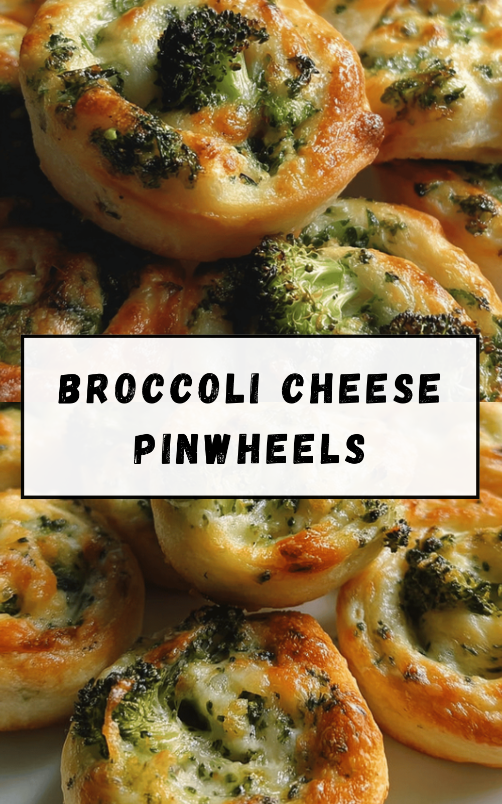 Broccoli Cheese Pinwheels