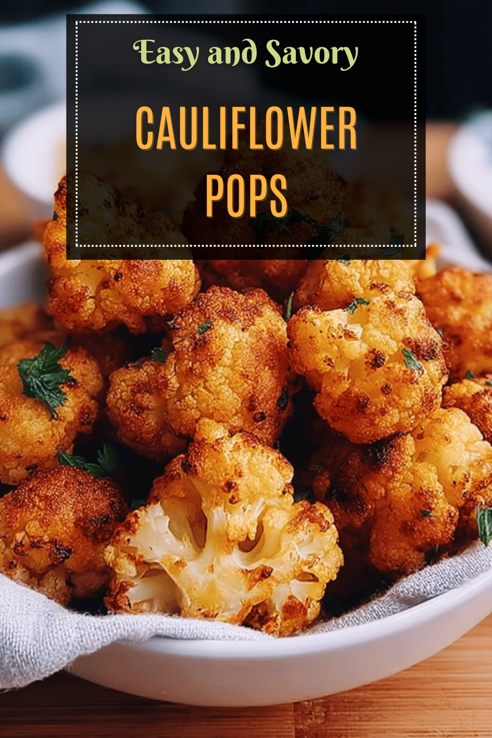 Cauliflower Pops