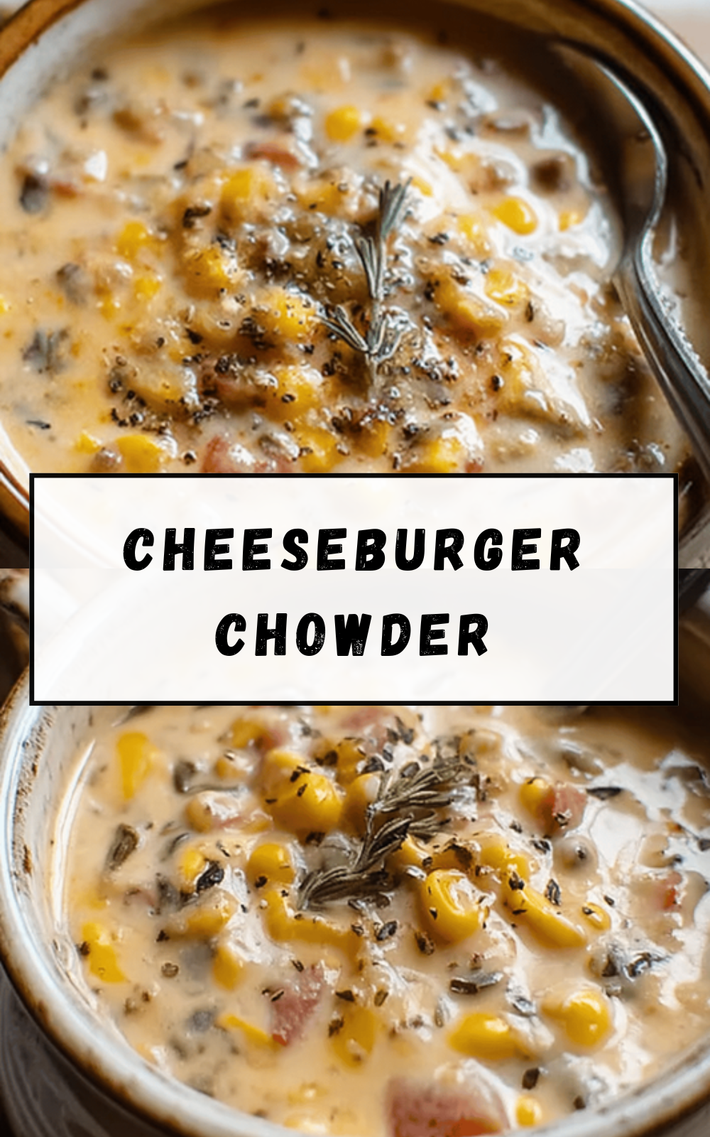 Cheeseburger Chowder