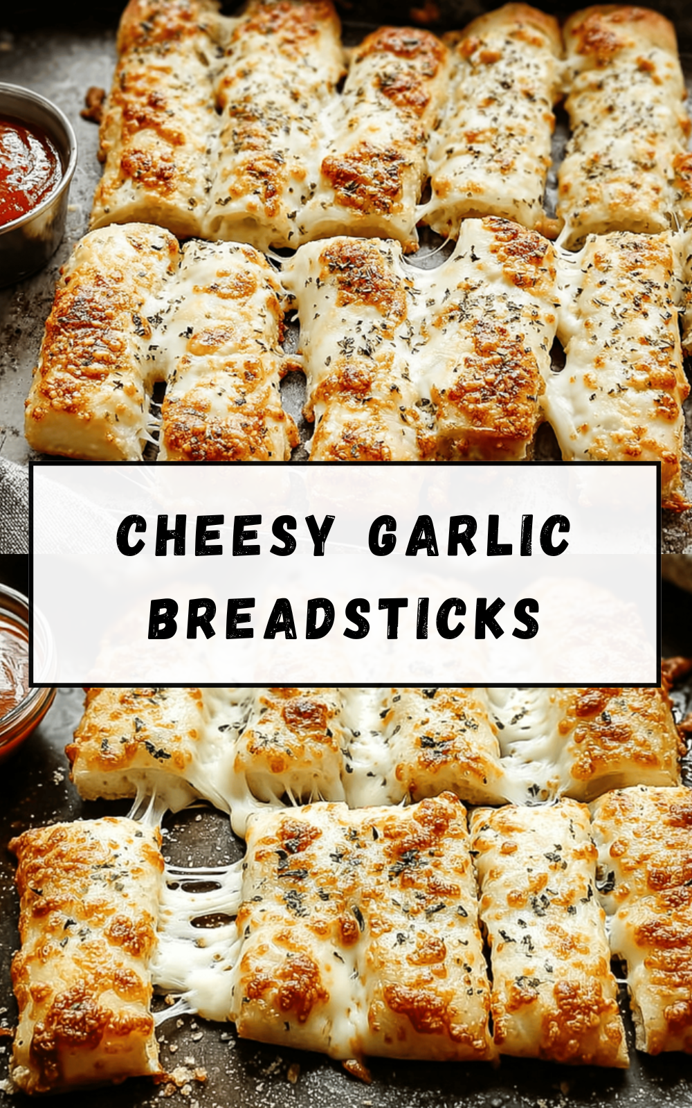 Cheesy Garlic Breadsticks