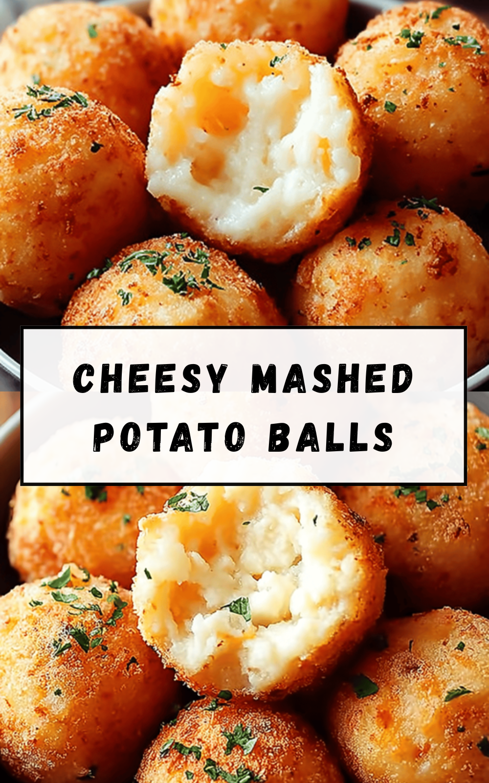 Cheesy Mashed Potato Balls