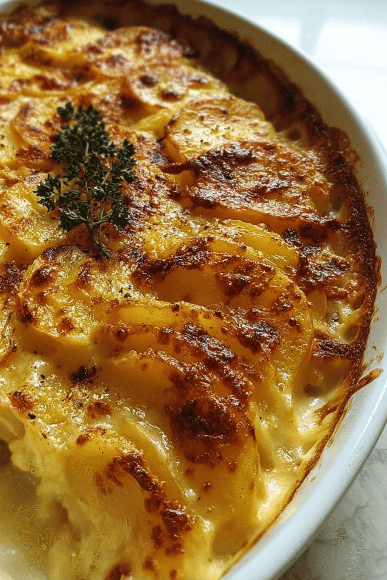 Cheesy Potato Gratin Casserole 93.Png