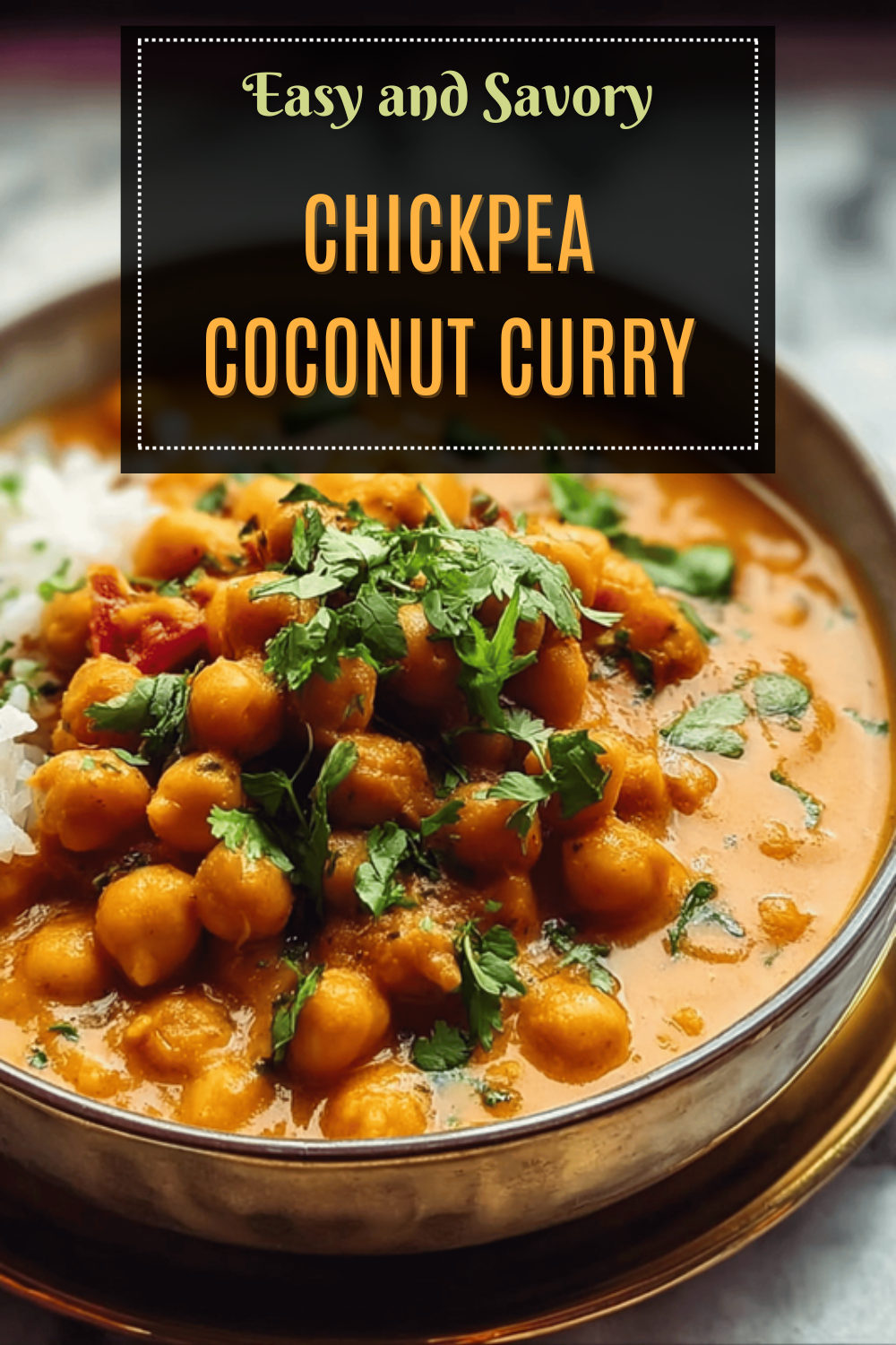 Chickpea Coconut Curry