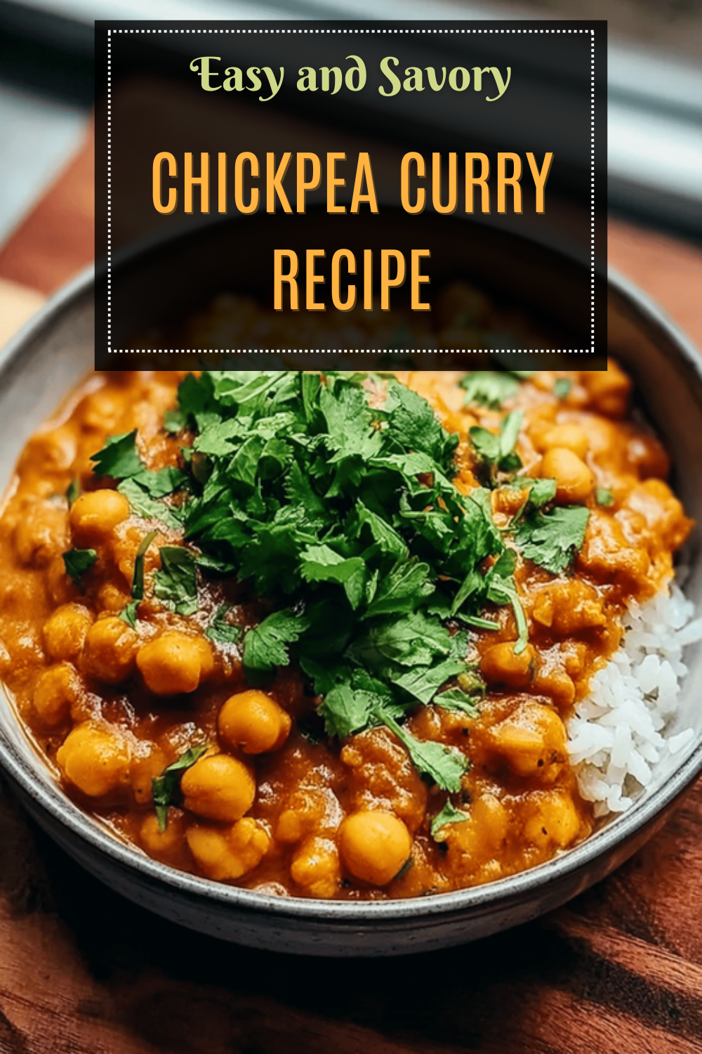 Chickpea Curry Recipe