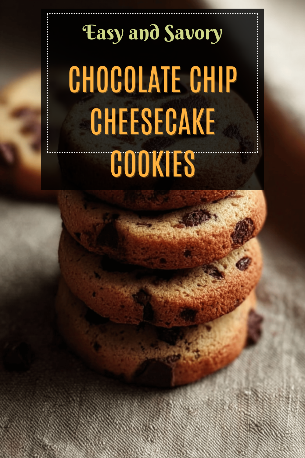 Chocolate Chip Cheesecake Cookies