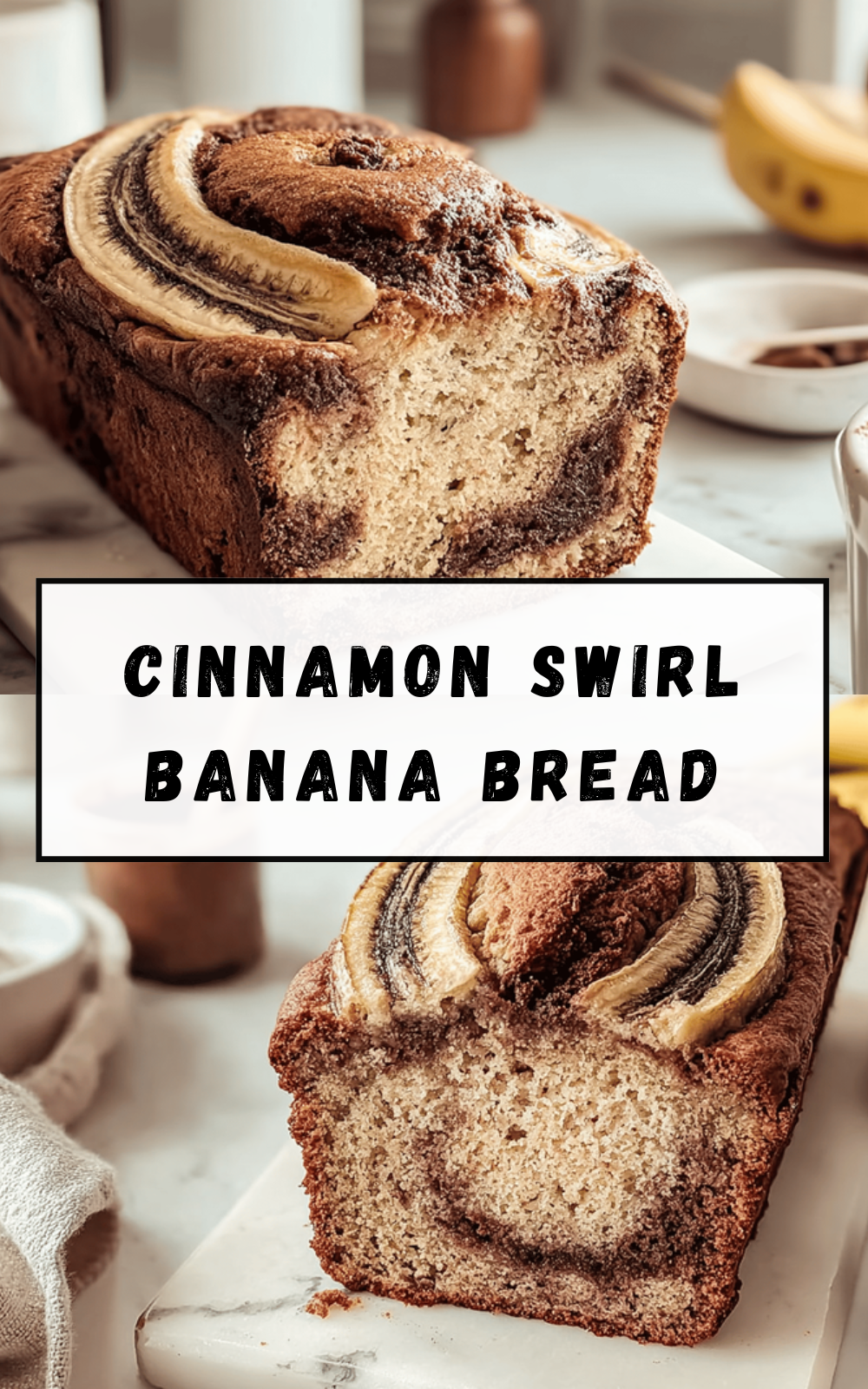 Cinnamon Swirl Banana Bread