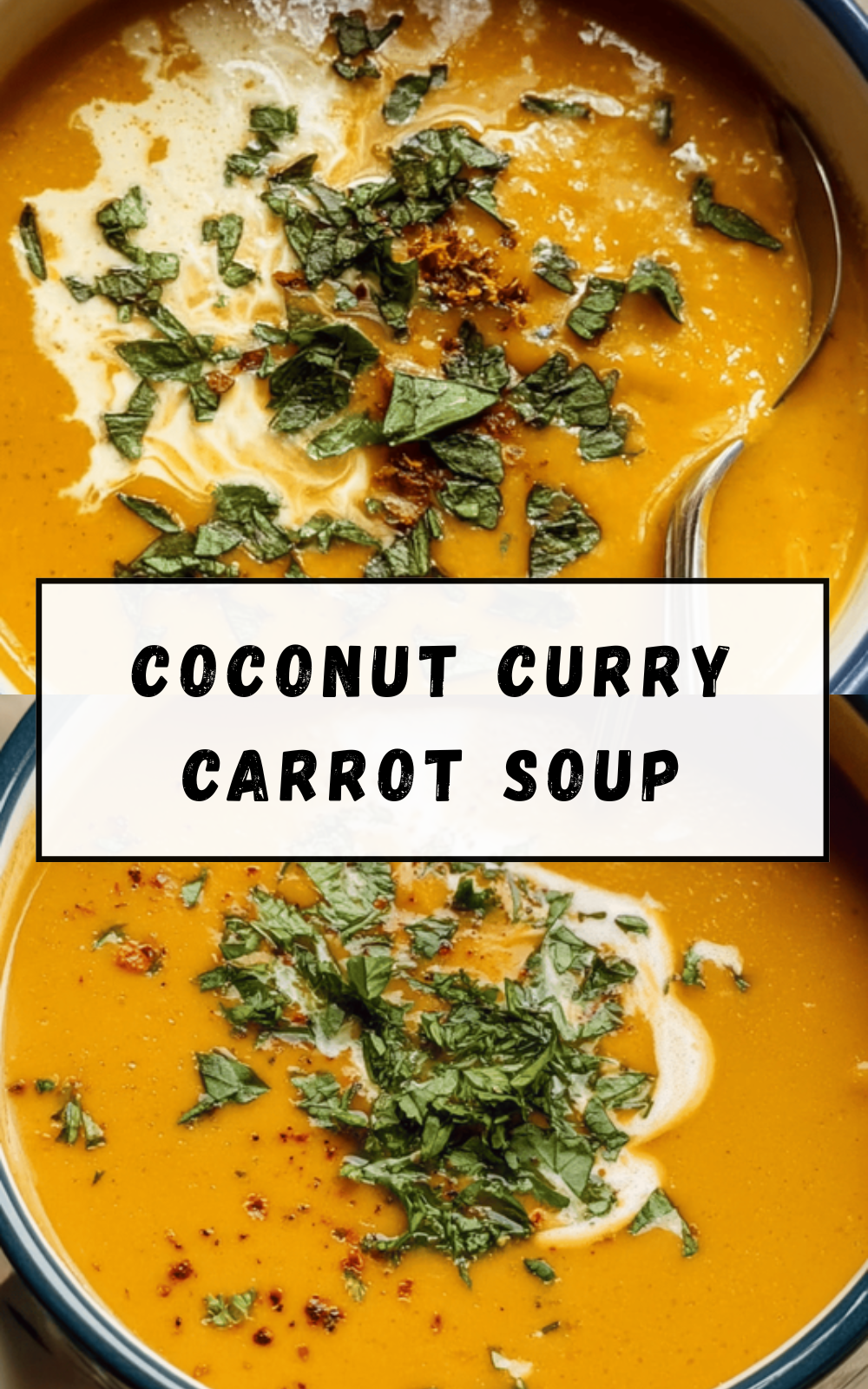 Coconut Curry Carrot Soup