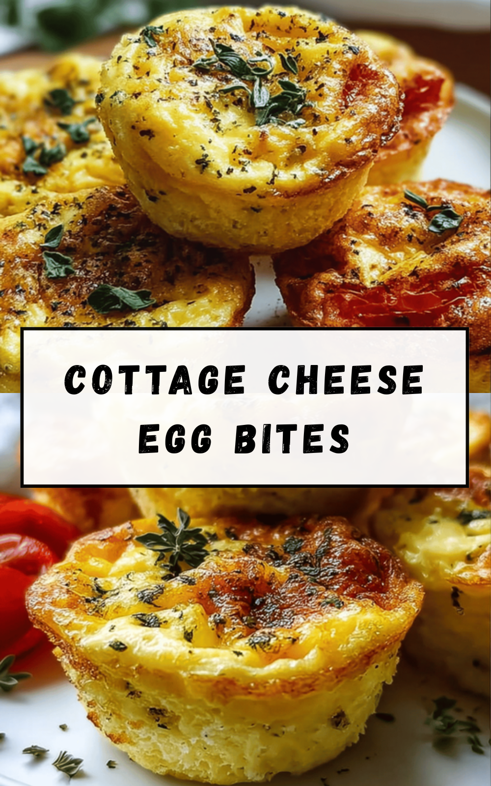 Cottage Cheese Egg Bites
