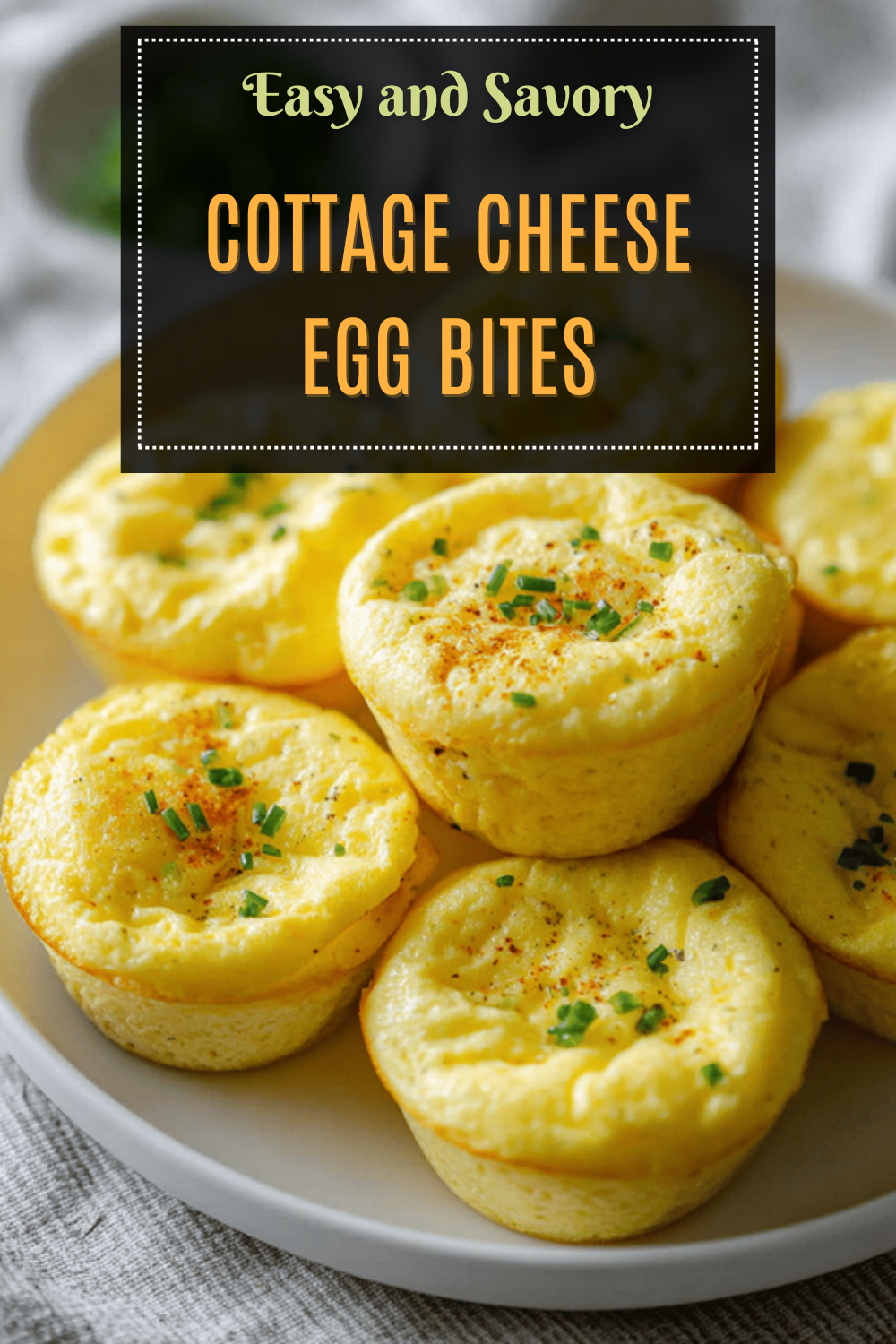 Cottage Cheese Egg Bites