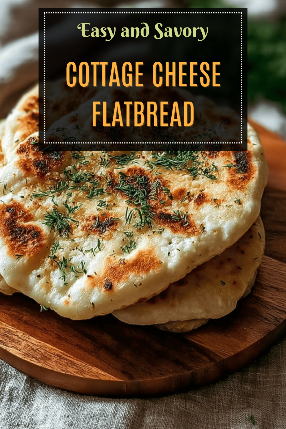 Cottage Cheese Flatbread