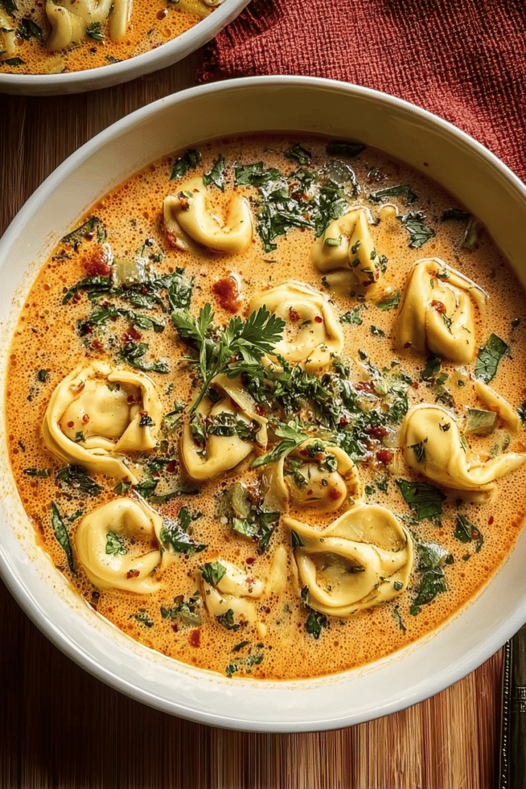 Creamy Tuscan Tortellini Soup 8.Png