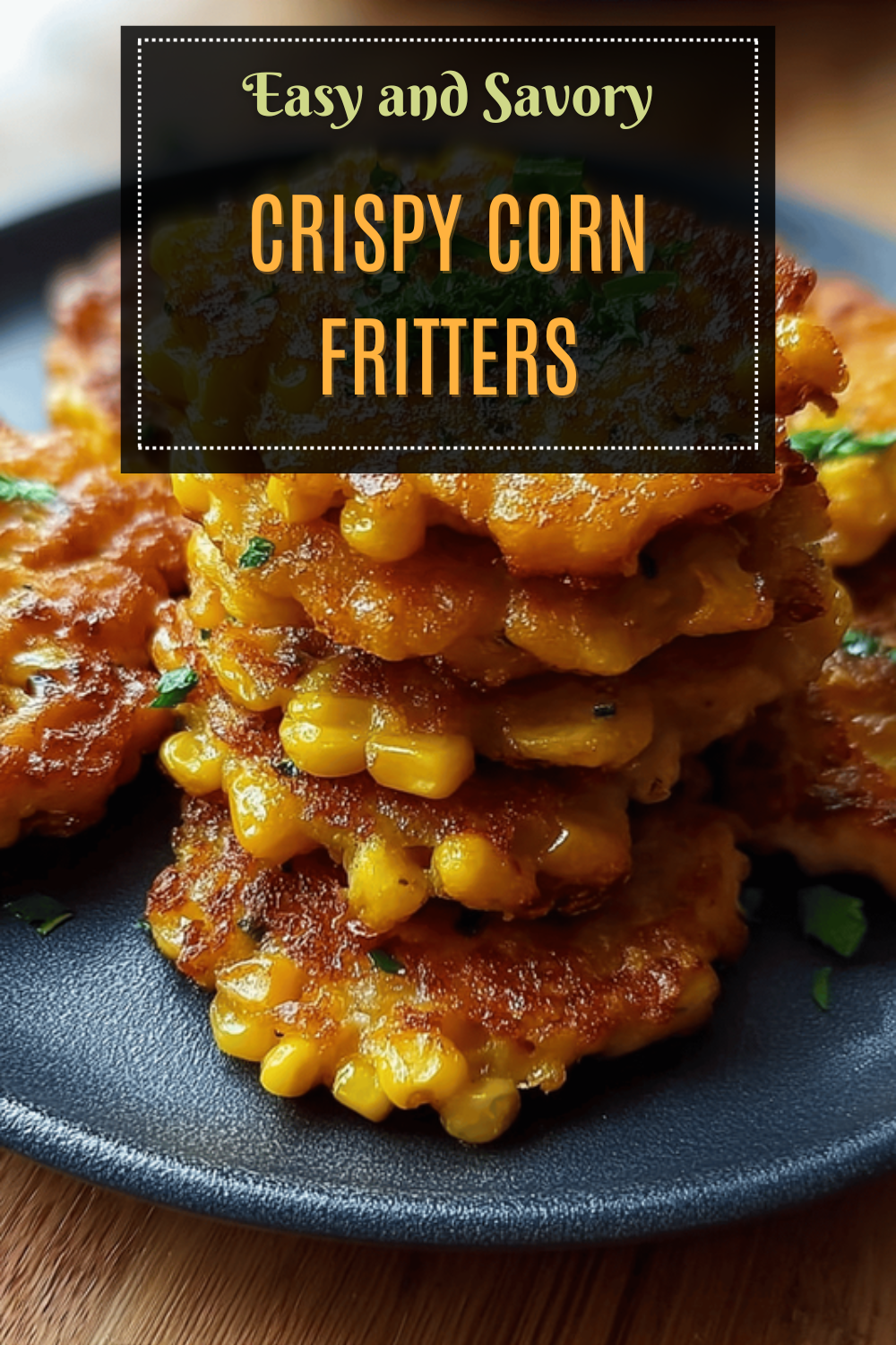 Crispy Corn Fritters