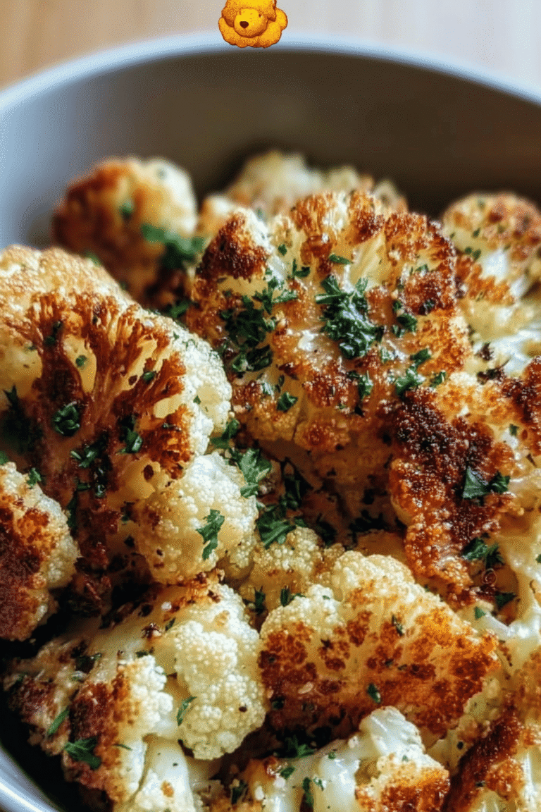 Crispy Garlic Parmesan Roasted Cauliflower 71.Png