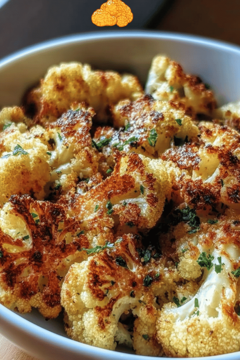Crispy Garlic Parmesan Roasted Cauliflower 71.Png