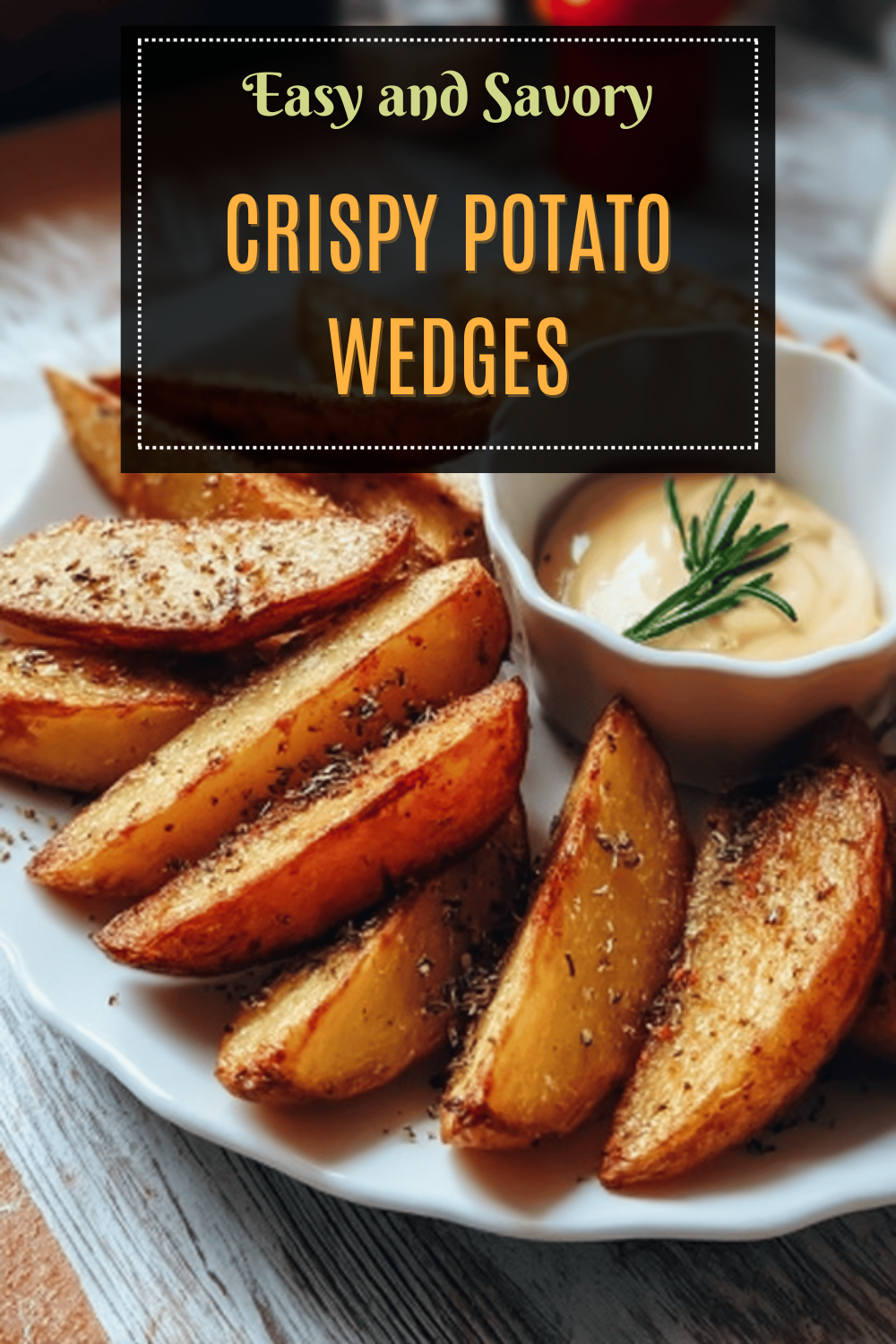 Crispy Potato Wedges
