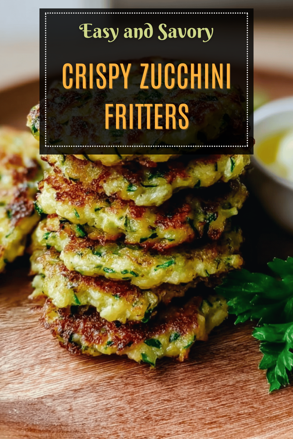 Crispy Zucchini Fritters