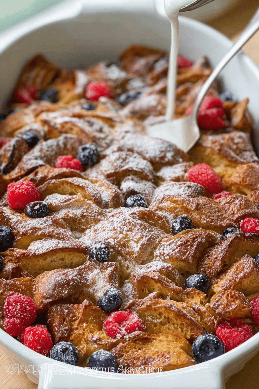 Croissant French Toast Casserole