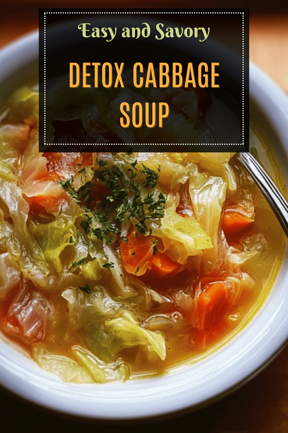 Detox Cabbage Soup