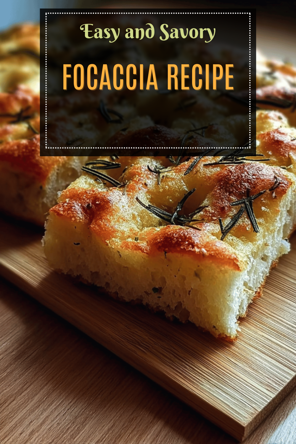 Focaccia Recipe