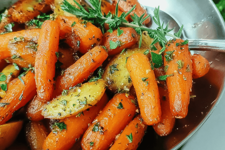 Garlic Herb Roasted Carrots 70.Png