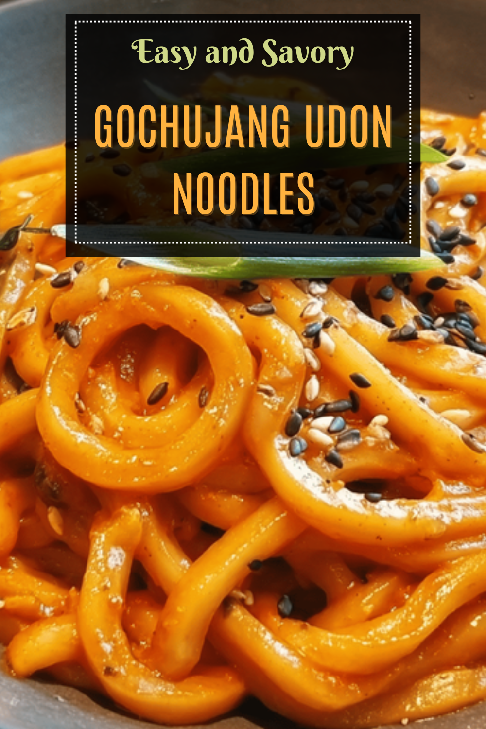 Gochujang Udon Noodles