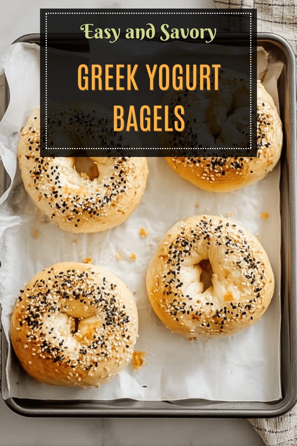 Greek Yogurt Bagels