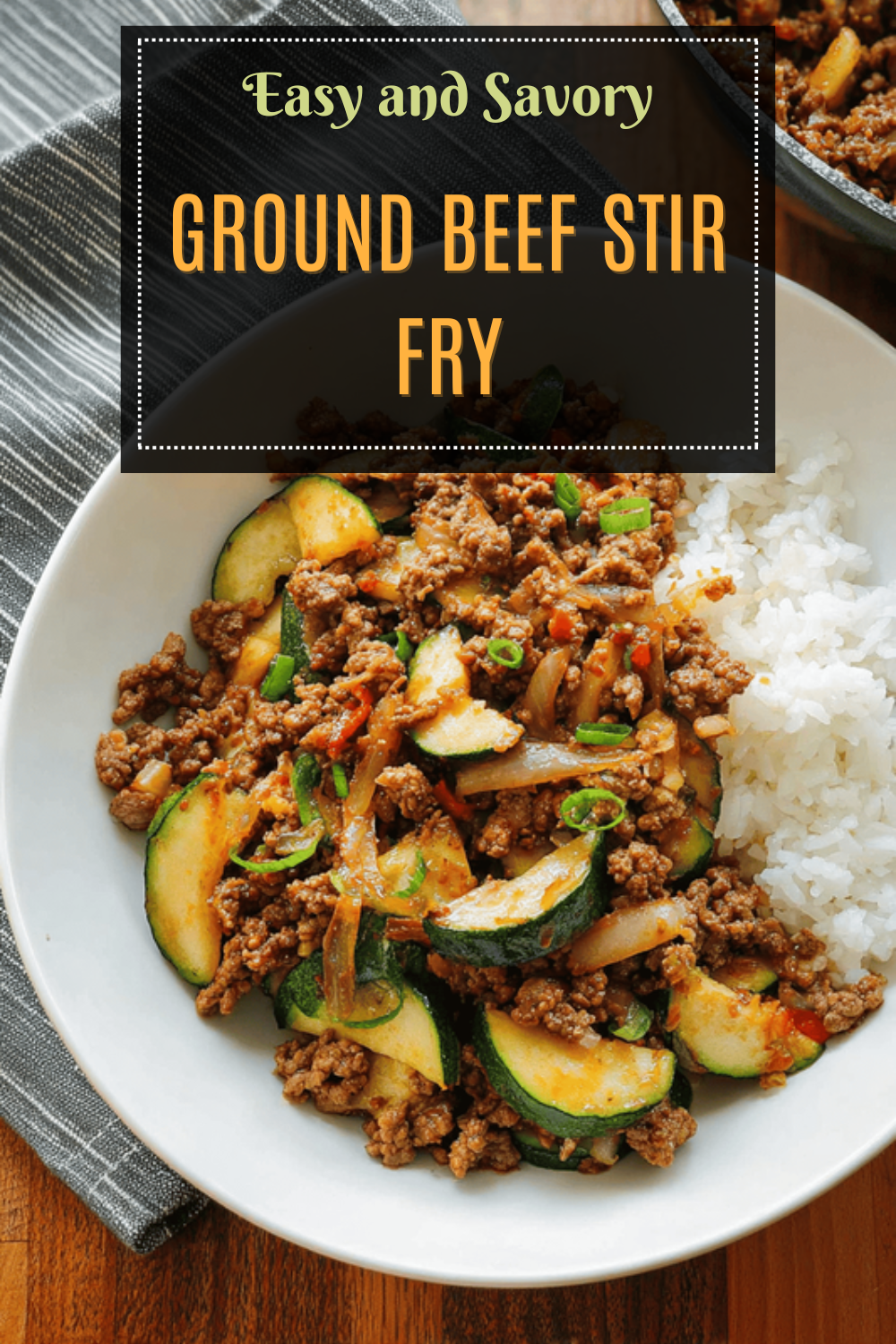 Ground Beef Stir Fry