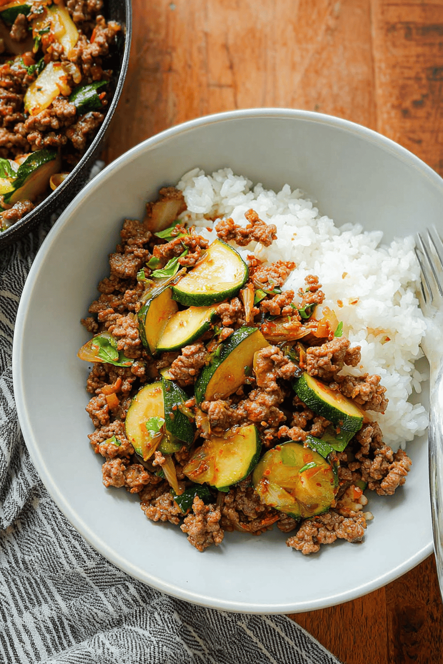 Ground Beef Stir Fry
