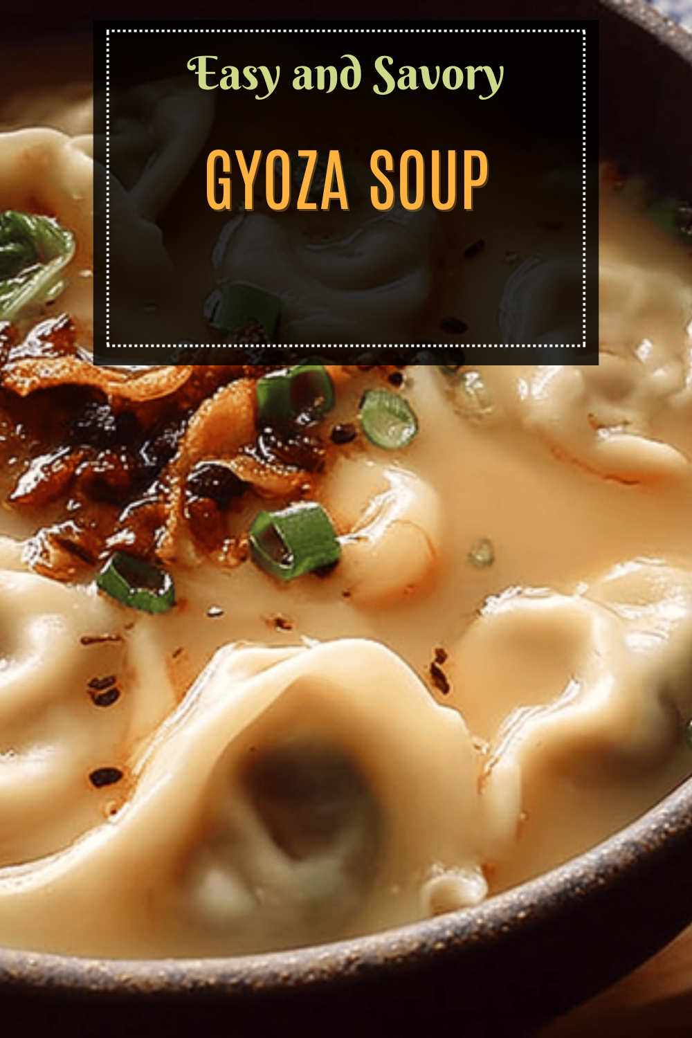 Gyoza Soup