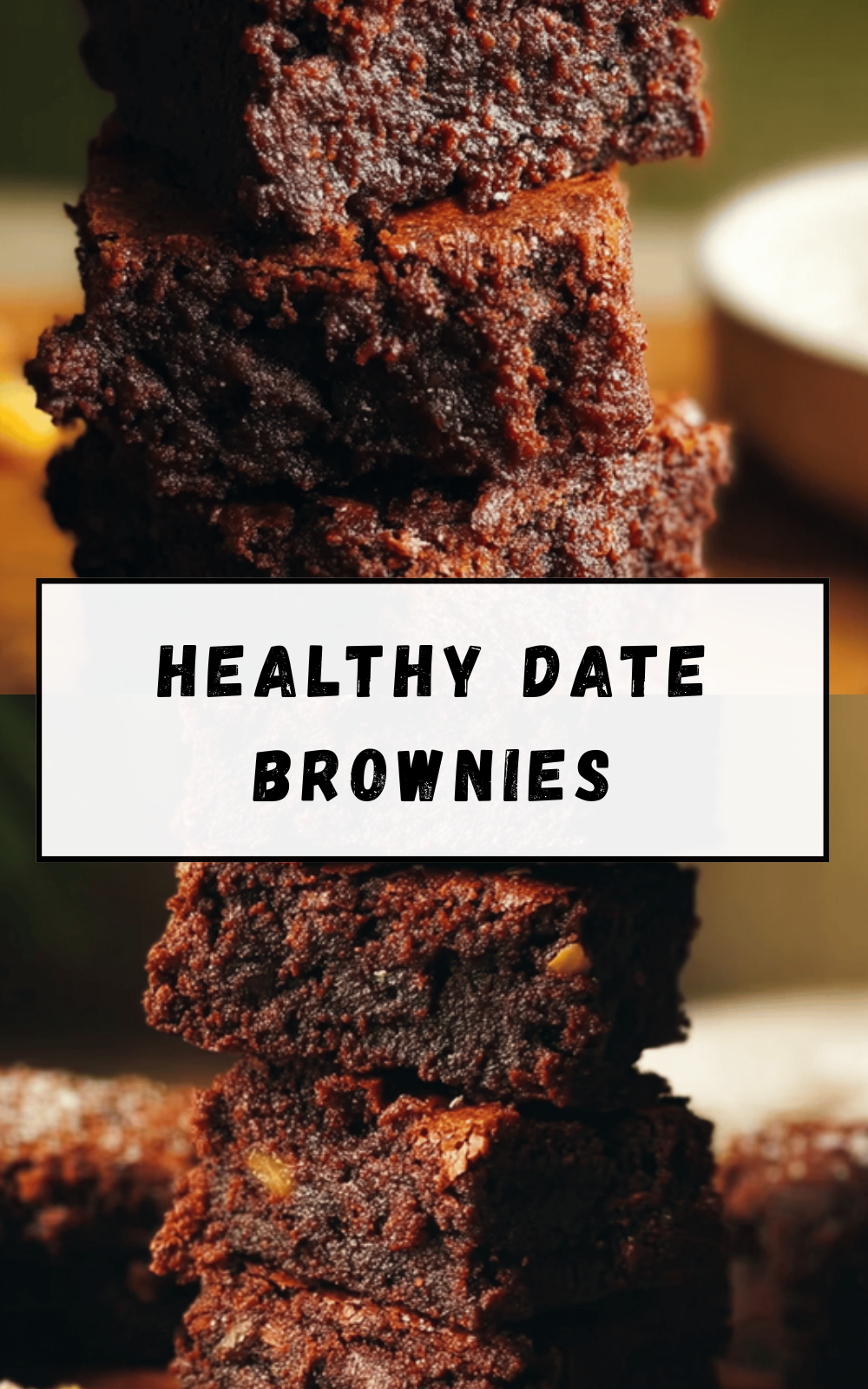 Healthy Date Brownies