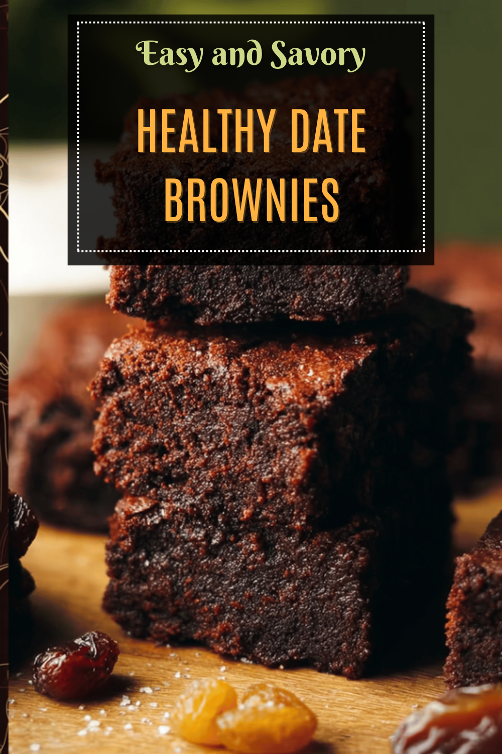 Healthy Date Brownies