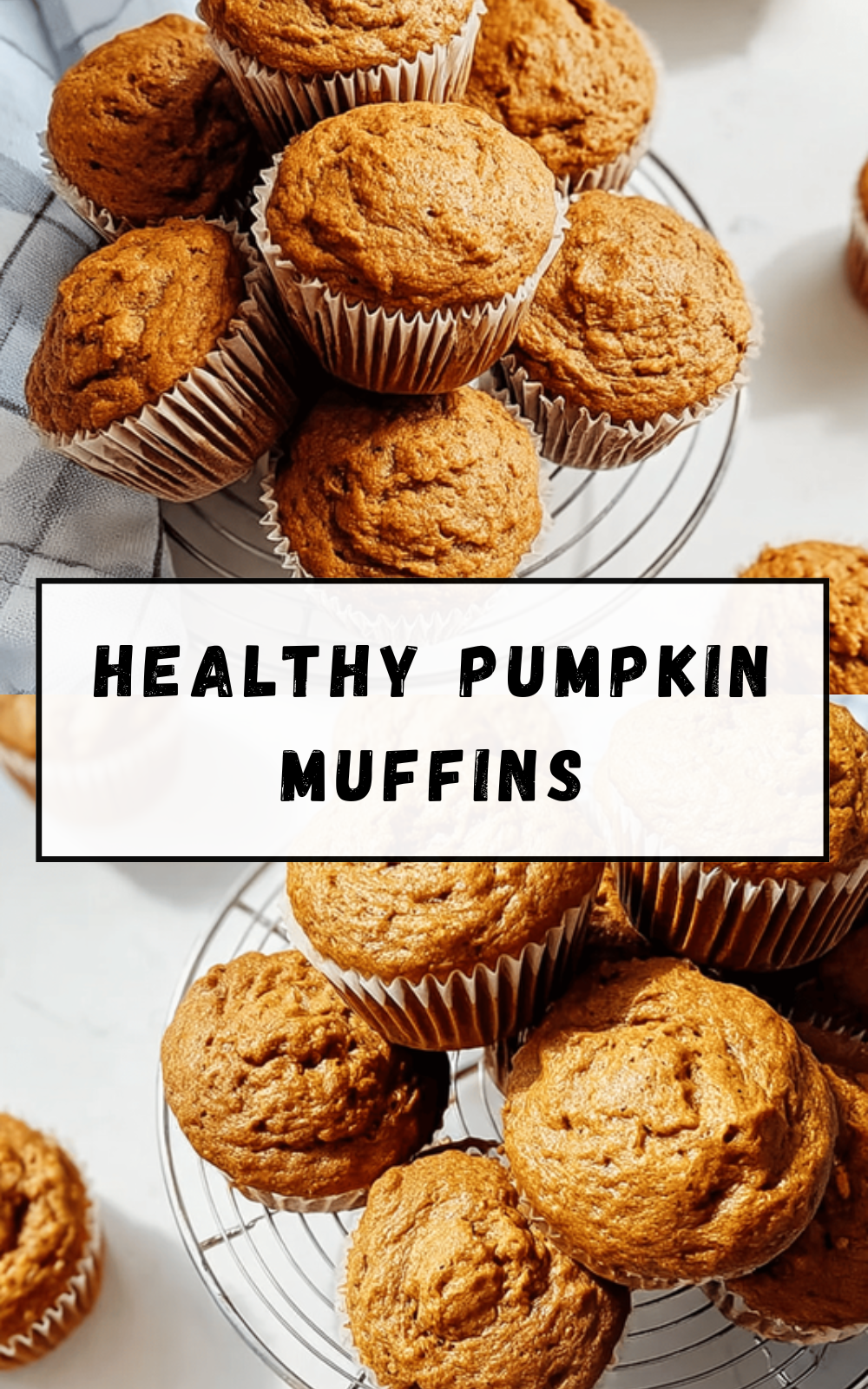 Healthy Pumpkin Muffins