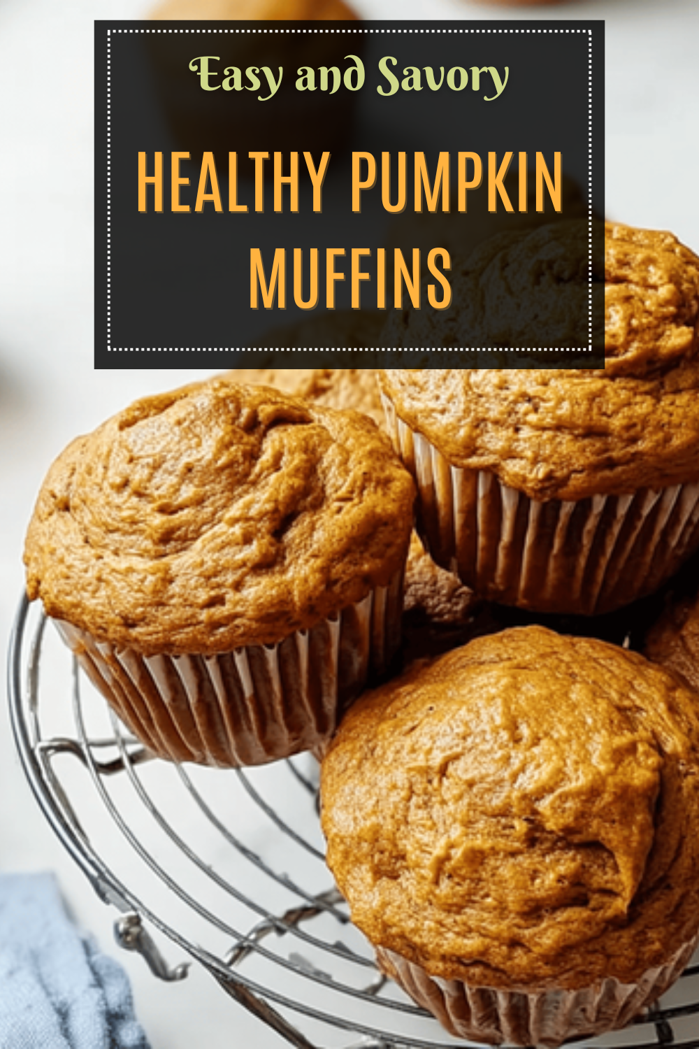 Healthy Pumpkin Muffins