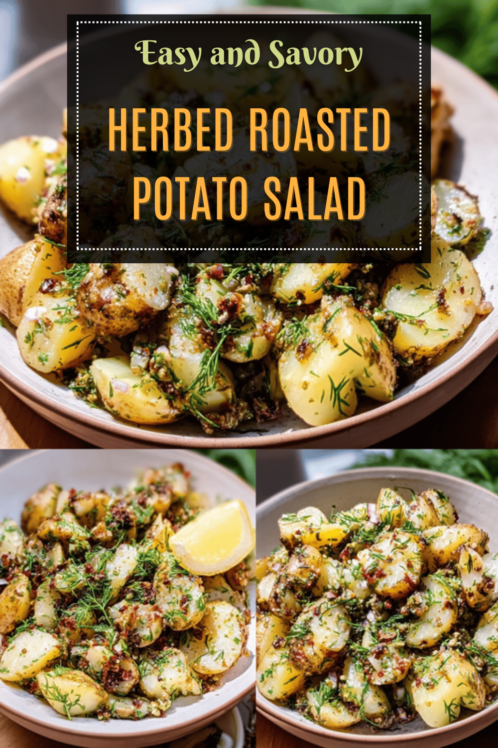Herbed Roasted Potato Salad