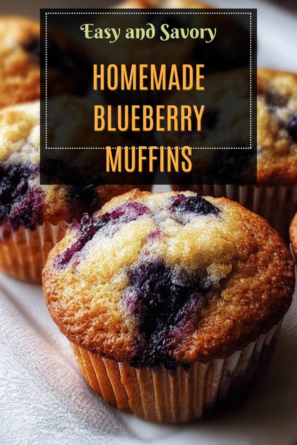 Homemade Blueberry Muffins