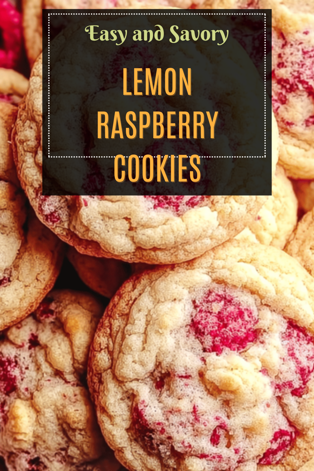 Lemon Raspberry Cookies