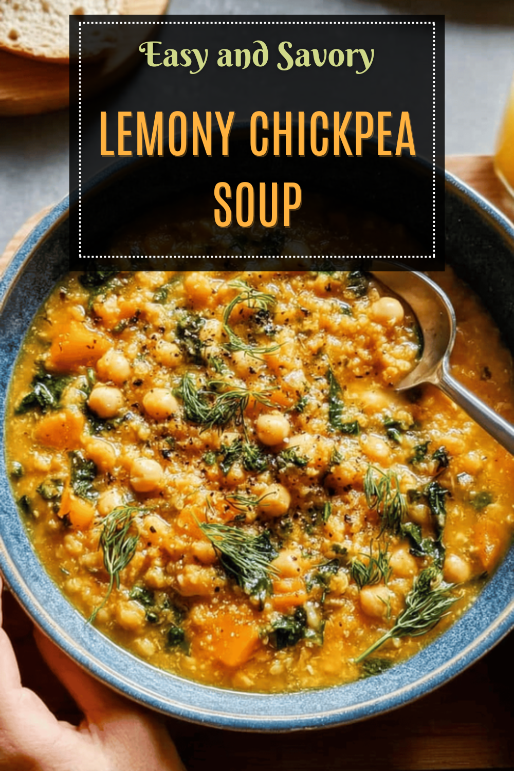 Lemony Chickpea Soup