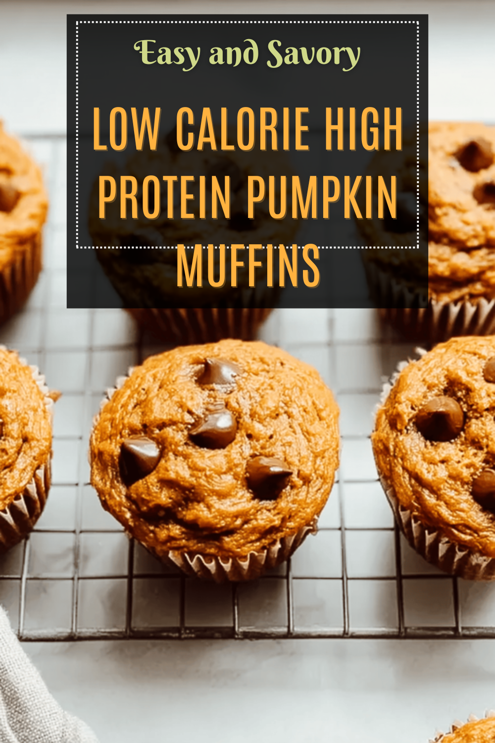 Low Calorie High Protein Pumpkin Muffins