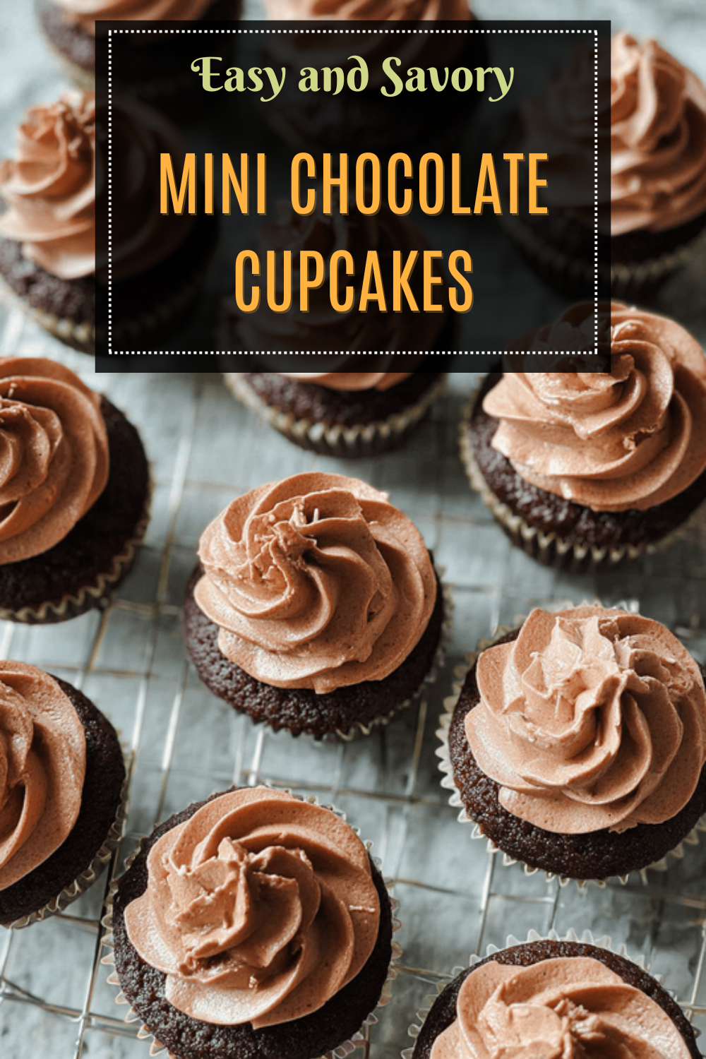 Mini Chocolate Cupcakes