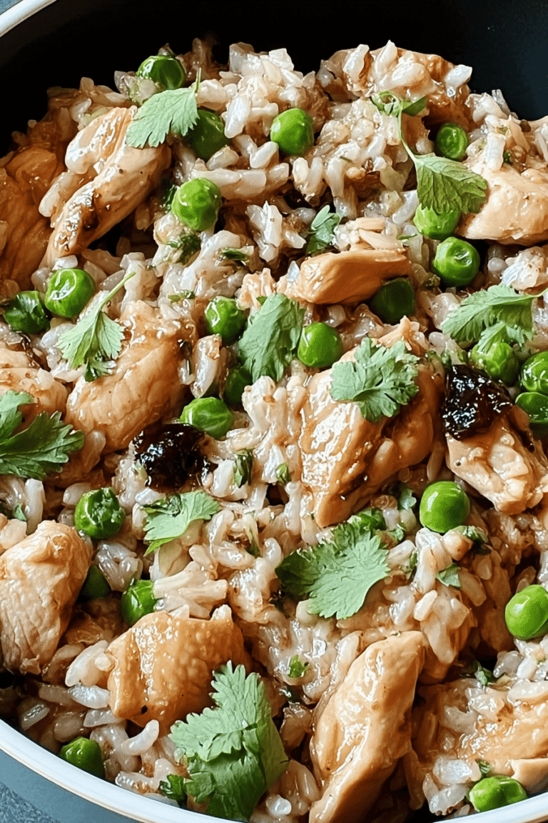 Miso Ginger Chicken Rice Skillet 6.Png