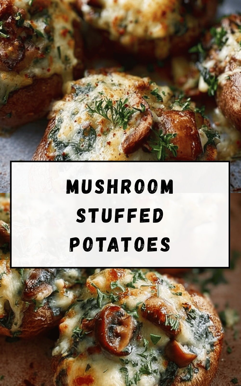 Mushroom Stuffed Potatoes