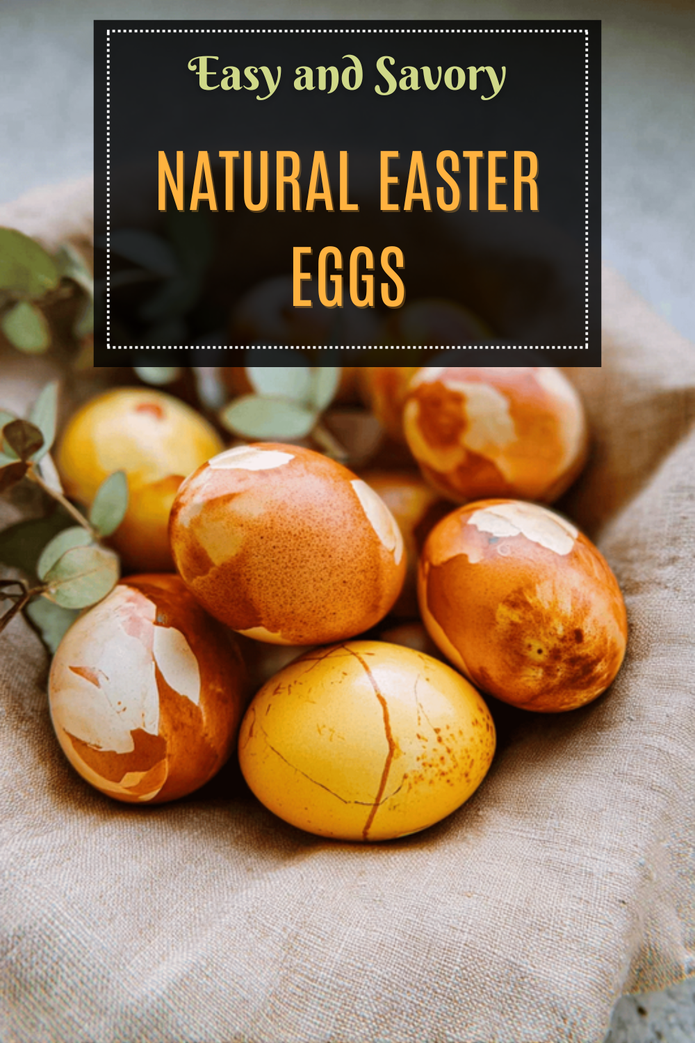 Natural Easter Eggs